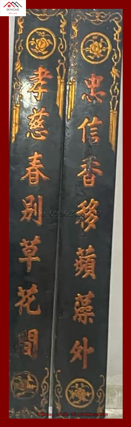 Câu đối thờ chữ